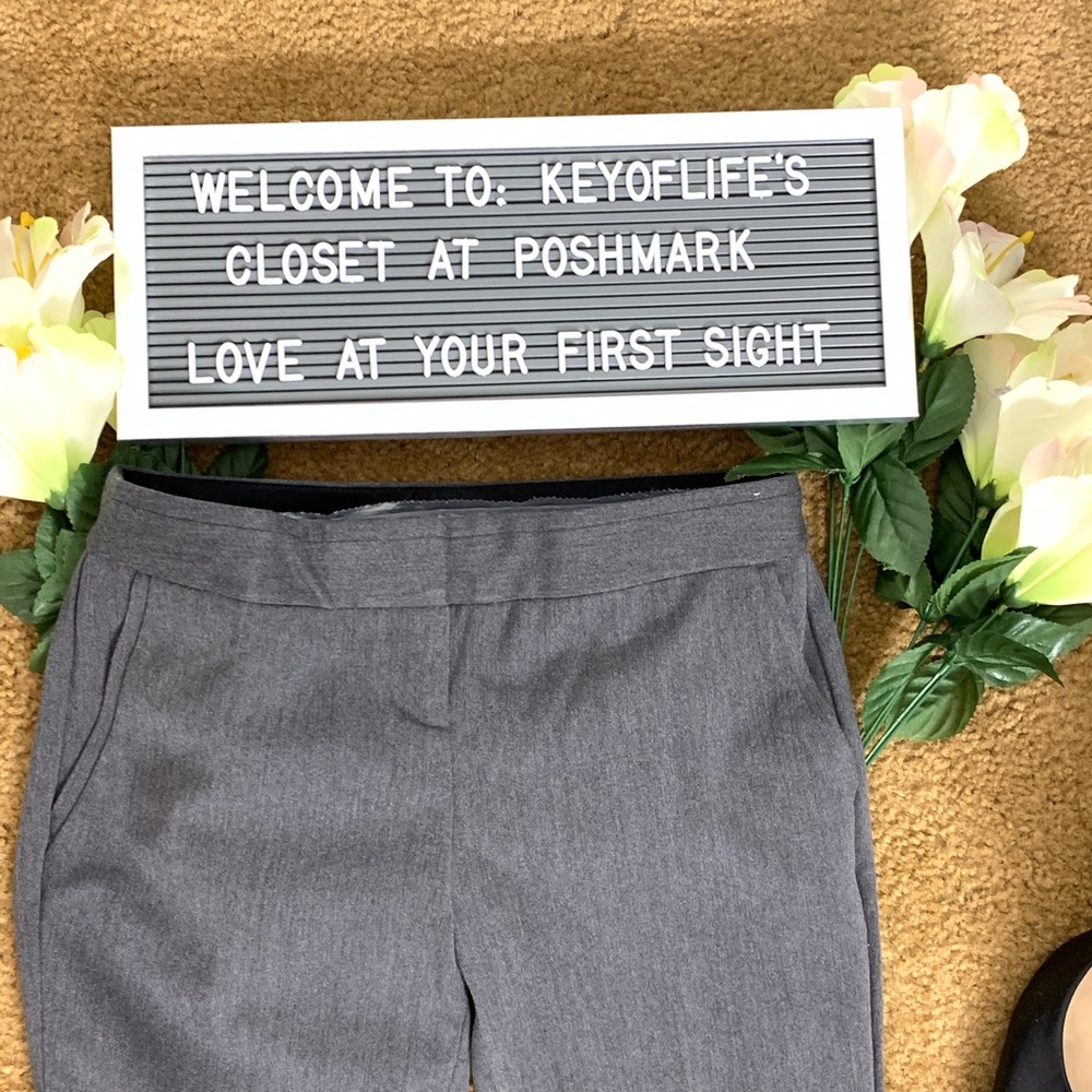 Express Mid Rise Barely Boot Columnist Pants - image 4